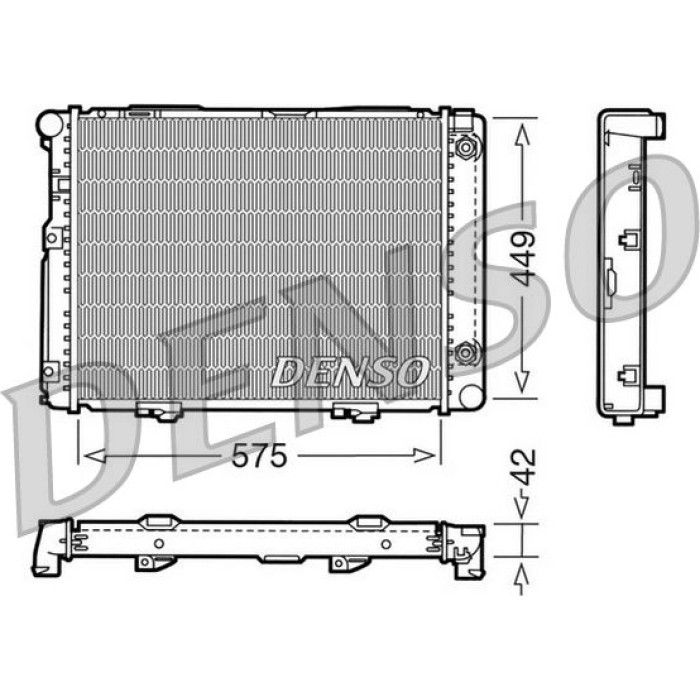 Denso Motorkühler DRM17060