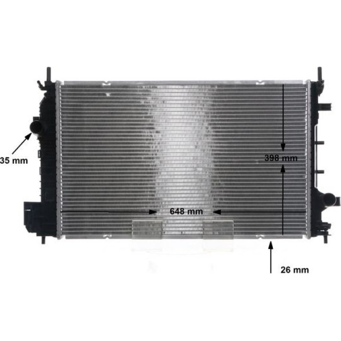 MAHLE Kühler, Motorkühlung CR 812 000S