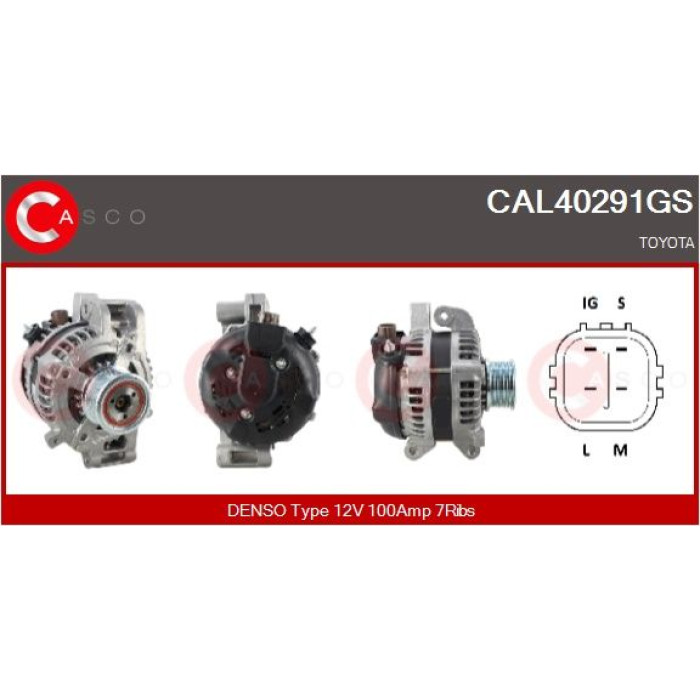 CASCO Generator CAL40291GS CASCO Generator CAL40291GS