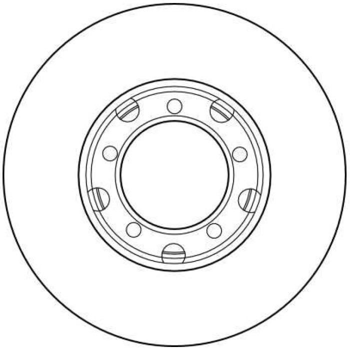 TRW Bremsscheibe Mercedes-Benz 207-507 77- DF1577 TRW Bremsscheibe Mercedes-Benz 207-507 77- DF1577
