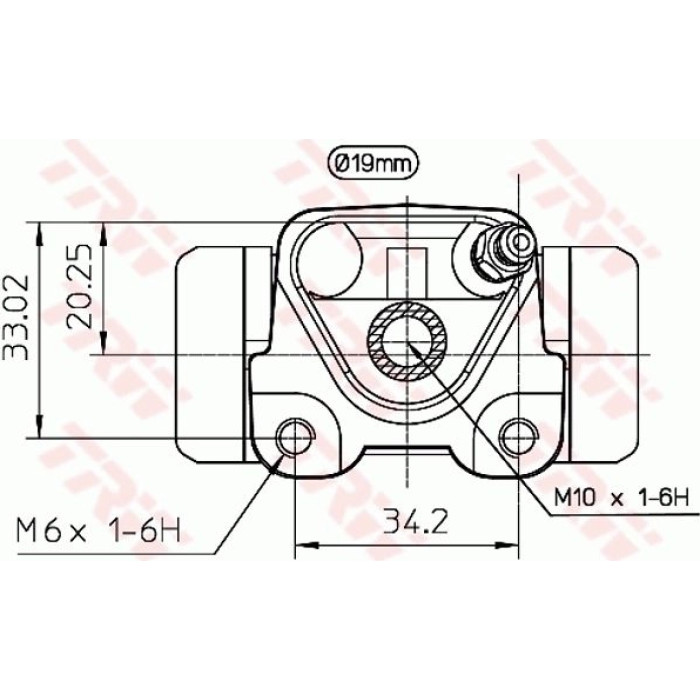 TRW Radbremszylinder BWD271 TRW Radbremszylinder BWD271
