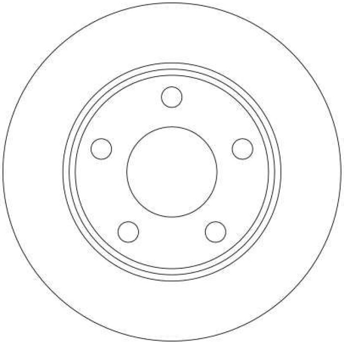 TRW Bremsscheibe VW A6 1.8-3.0 DF4126