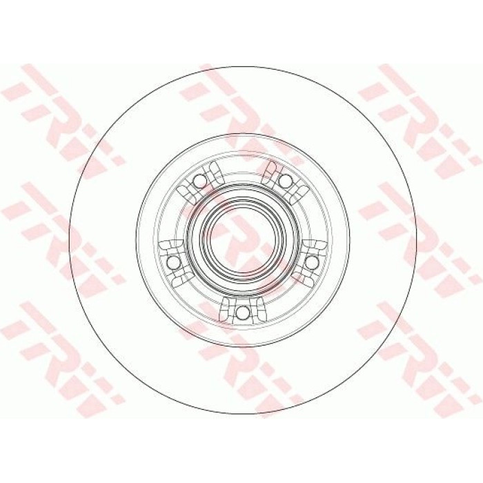 TRW Bremsscheibe Renault Grand Scenic 09- Mit Lager DF6203BS TRW Bremsscheibe Renault Grand Scenic 09- Mit Lager DF6203BS