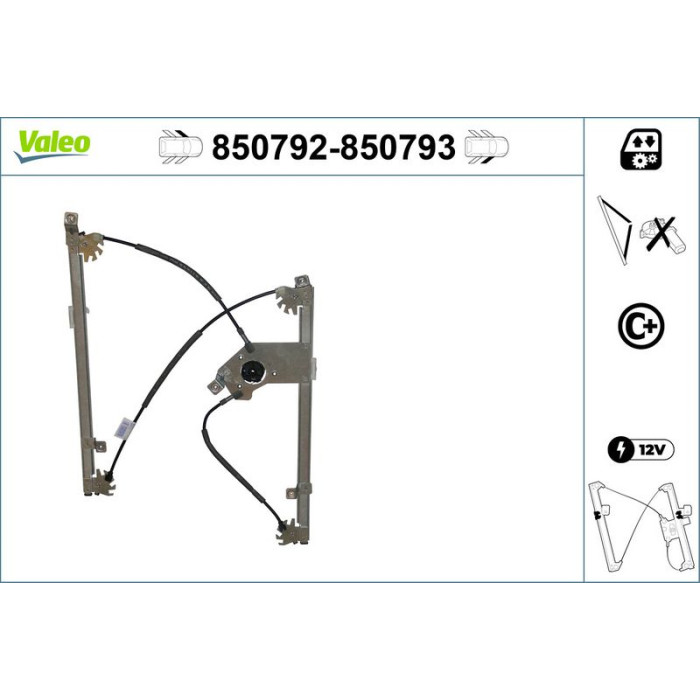 VALEO 850793 Fensterheber VALEO 850793 Fensterheber
