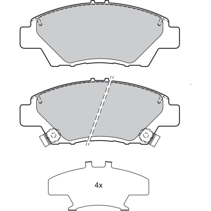 Valeo Bremsbelagsatz 601379