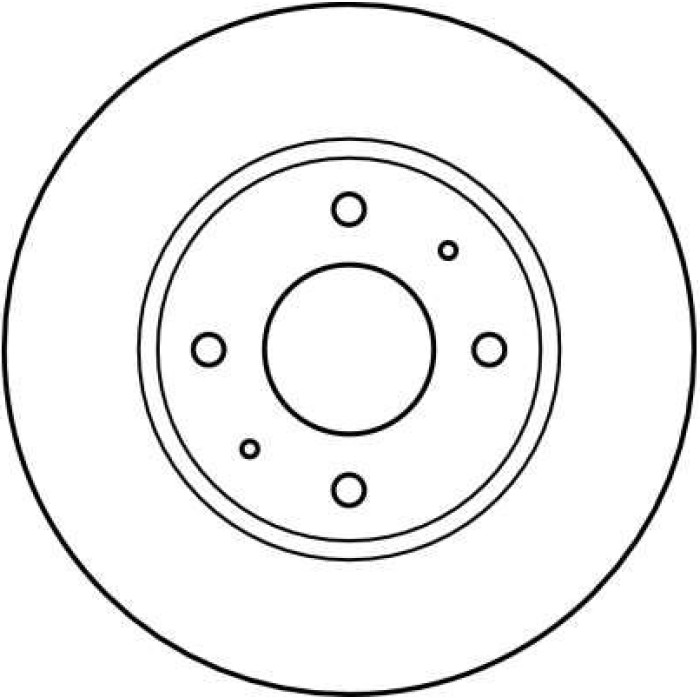 TRW Bremsscheibe Volvo S40/V40 DF4054