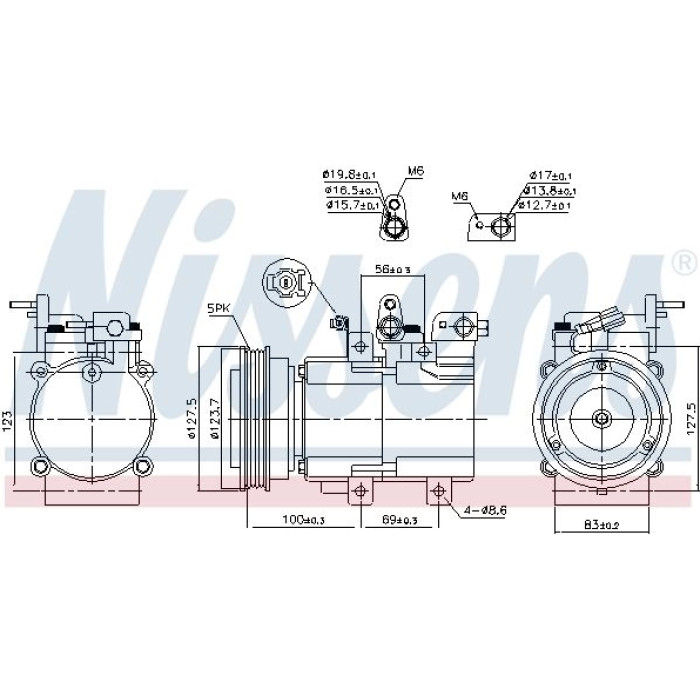 Nissens Klimakompressor PKW 89194 Nissens Klimakompressor PKW 89194