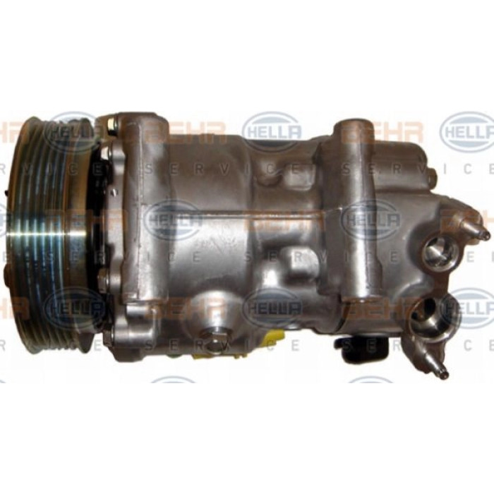 ACP 596 000P MAHLE Klimakompressor 596 000P, 12 V, SD6C12, R1234yf/R134a – u. a. für Peugeot 207 (WA_, WC_), Partner Kasten/Großraumlimousine, Tepee – OE Nummer 648709 - l ACP 596 000P MAHLE Klimakompressor 596 000P, 12 V, SD6C12, R1234yf/R134a – u. a. für Peugeot 207 (WA_, WC_), Partner Kasten/Großraumlimousine, Tepee – OE Nummer 648709 - l