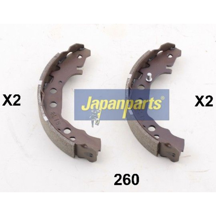 Japanparts Bremsbacken GF-260AF Japanparts Bremsbacken GF-260AF