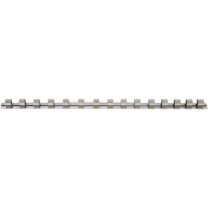 BGS Aufsteckschiene mit 15 Clips 12,5 mm (1/2 ) 2540 BGS Aufsteckschiene mit 15 Clips 12,5 mm (1/2 ) 2540