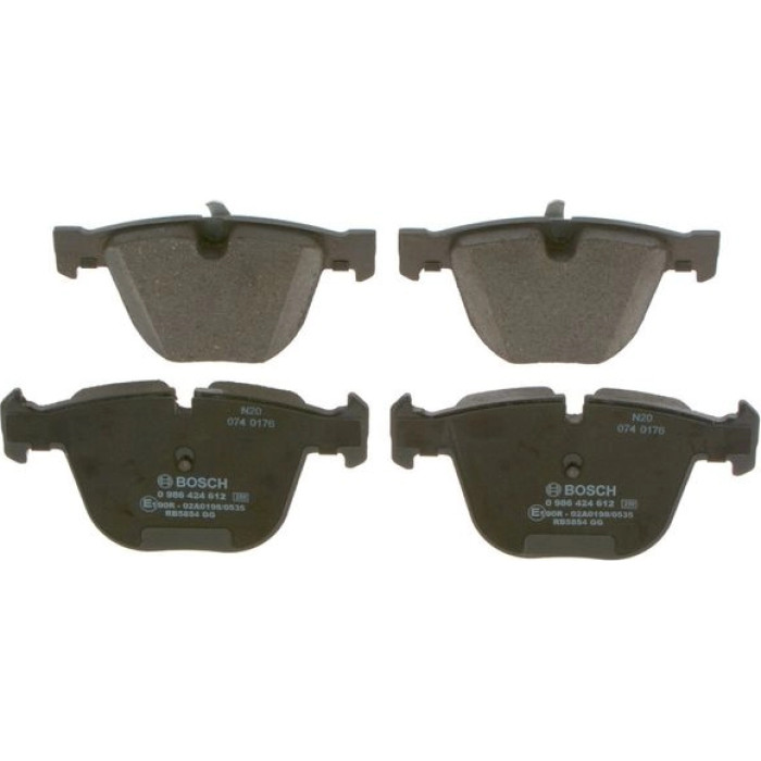 Bosch Bremsbelagsatz 0 986 424 612 Bosch Bremsbelagsatz 0 986 424 612