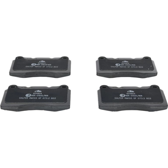 13.0460-4804.2 ATE Bremsbelagsatz Renault Vorderachse Megane 2.0 08 13.0460-4804.2 13.0460-4804.2 ATE Bremsbelagsatz Renault Vorderachse Megane 2.0 08 13.0460-4804.2