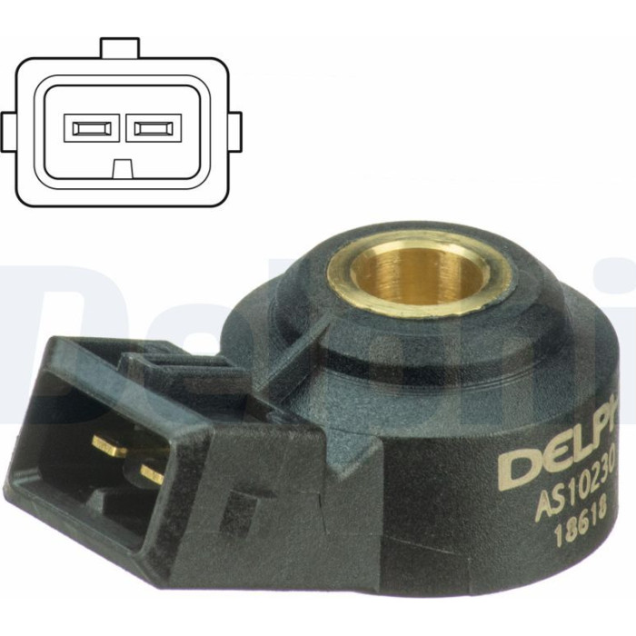 Delphi Klopfsensor AS10230 Delphi Klopfsensor AS10230