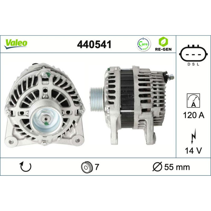 Valeo Lichtmaschine 440541 Valeo Lichtmaschine 440541