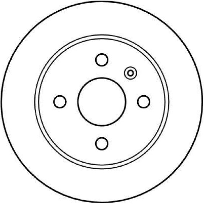 TRW Bremsscheibe Opel Astra G 1 DF4050 TRW Bremsscheibe Opel Astra G 1 DF4050