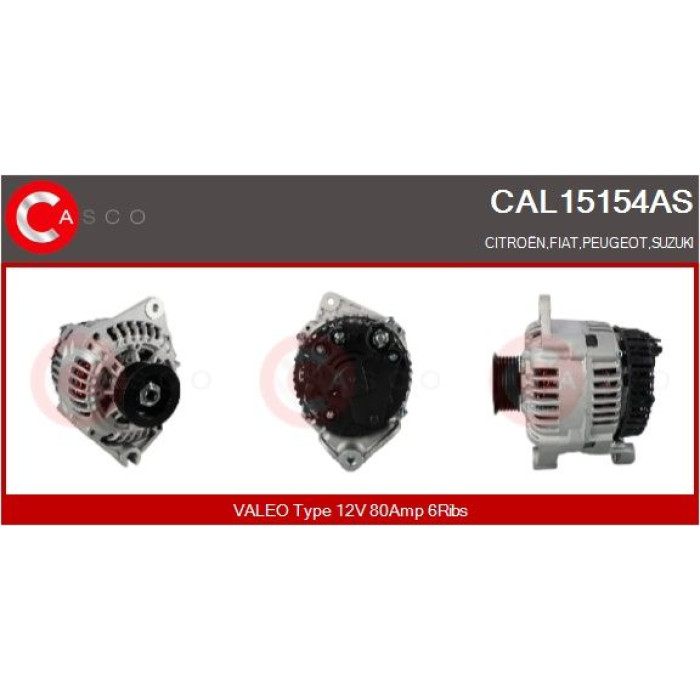 CASCO Generator CAL15154AS CASCO Generator CAL15154AS