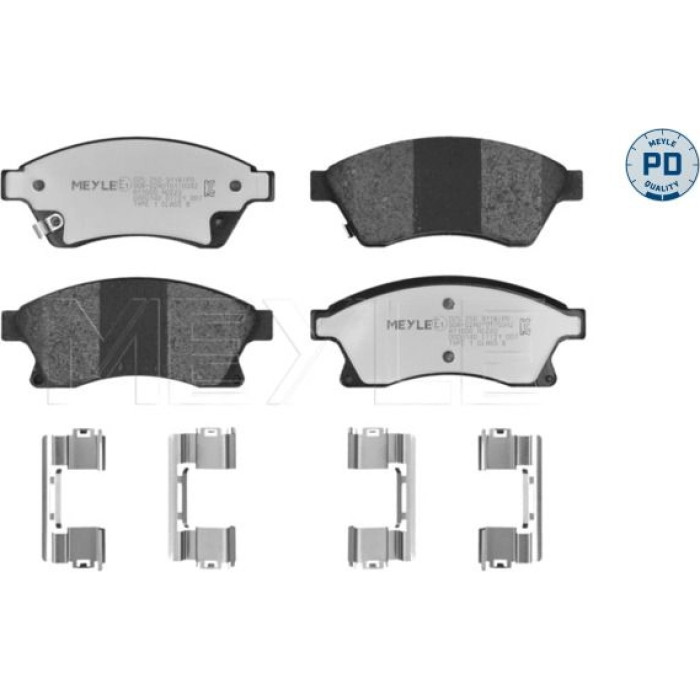 025 250 3118/PD MEYLE Bremsbelagsatz Opel Astra J 09- Für Zifferblatt 276 025 250 3118/PD MEYLE Bremsbelagsatz Opel Astra J 09- Für Zifferblatt 276