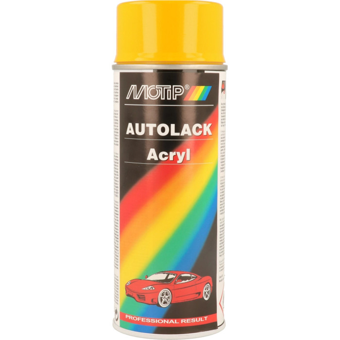 MoTip Autolack Acryl Kompakt gelb 400ml 43270 MoTip Autolack Acryl Kompakt gelb 400ml 43270