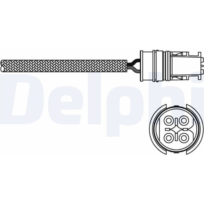 Delphi Lambdasonde ES20313-12B1 Delphi Lambdasonde ES20313-12B1