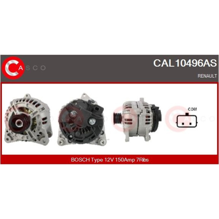 CASCO Generator CAL10496AS CASCO Generator CAL10496AS