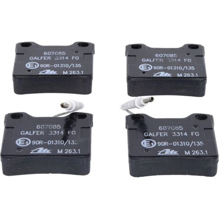 ATE Bremsbelagsatz Mercedes-Benz Hinterachse Vito 2.0-2.3 96-03 13.0460-7085.2 ATE Bremsbelagsatz Mercedes-Benz Hinterachse Vito 2.0-2.3 96-03 13.0460-7085.2