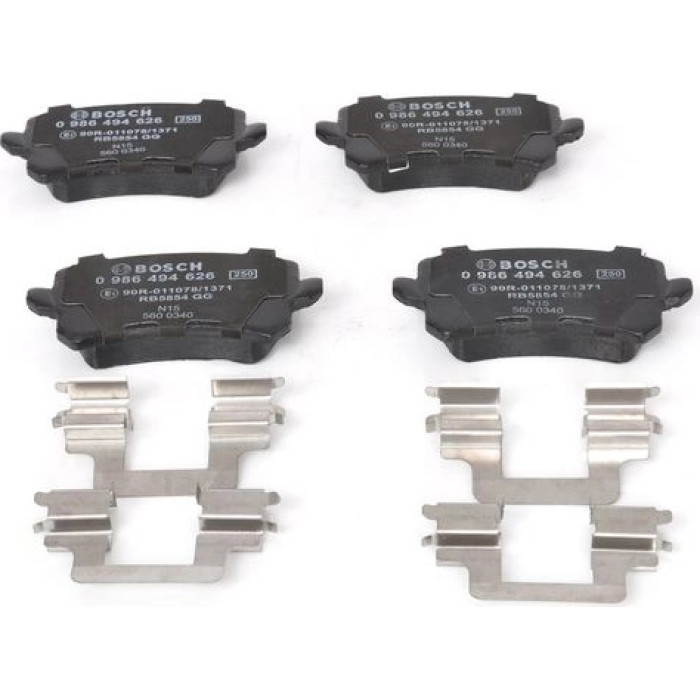 0 986 494 626 Bosch Bremsbelagsatz 0 986 494 626 0 986 494 626 Bosch Bremsbelagsatz 0 986 494 626