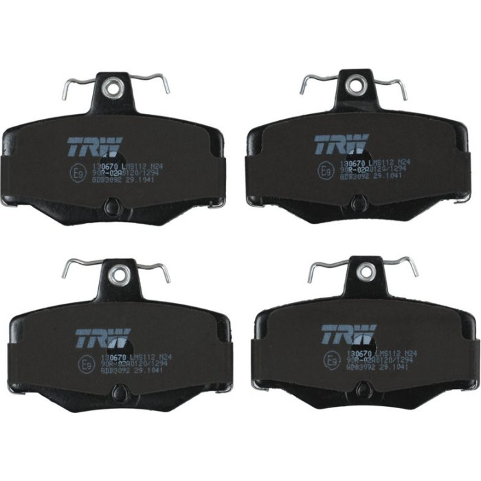TRW Bremsbeläge Hinterachse GDB3092 TRW Bremsbeläge Hinterachse GDB3092