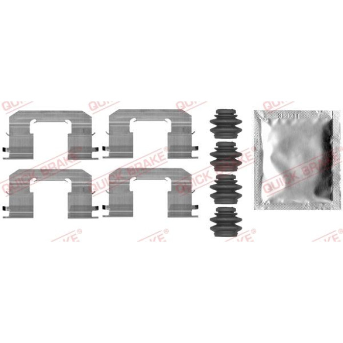 Quick Brake Zubehörsatz für Scheibenbremsbeläge 109-0006 Quick Brake Zubehörsatz für Scheibenbremsbeläge 109-0006
