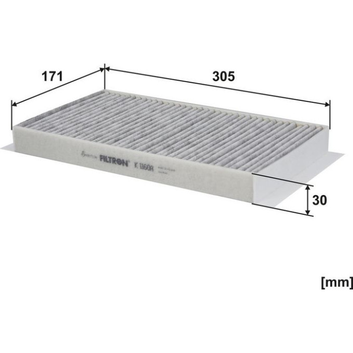 Filtron Innenraumfilter K 1160A-2x Filtron Innenraumfilter K 1160A-2x