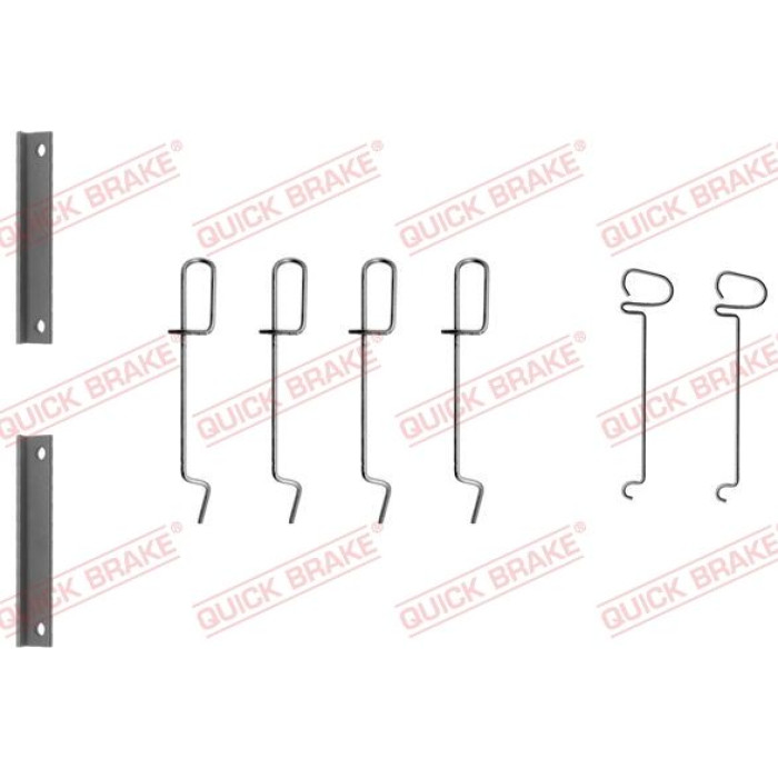 Quick Brake Montagesatz für Bremsbeläge 109-1070 Quick Brake Montagesatz für Bremsbeläge 109-1070
