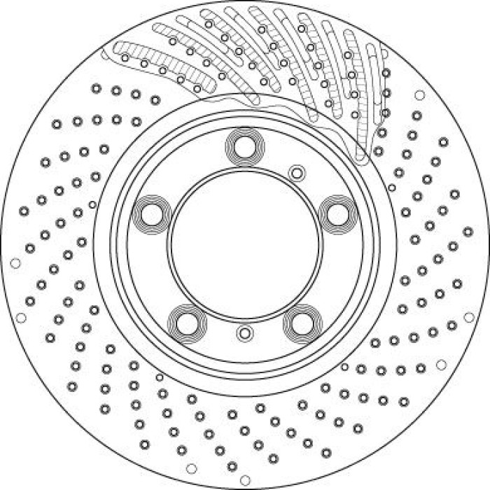 TRW Bremsscheibe DF6464S TRW Bremsscheibe DF6464S