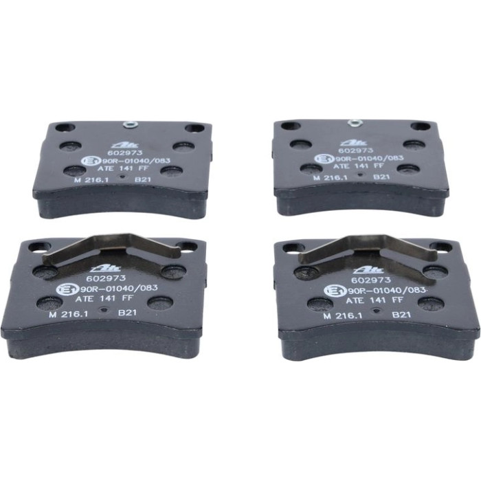 ATE Bremsbelagsatz VW Vorderachse T4 90-03 13.0460-2973.2 ATE Bremsbelagsatz VW Vorderachse T4 90-03 13.0460-2973.2