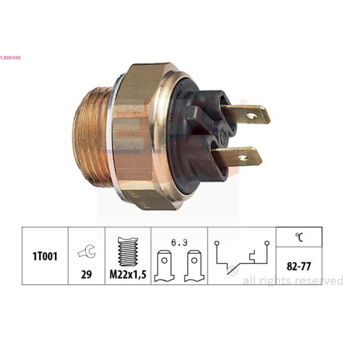 EPS Temperaturschalter 1.850.030 EPS Temperaturschalter 1.850.030