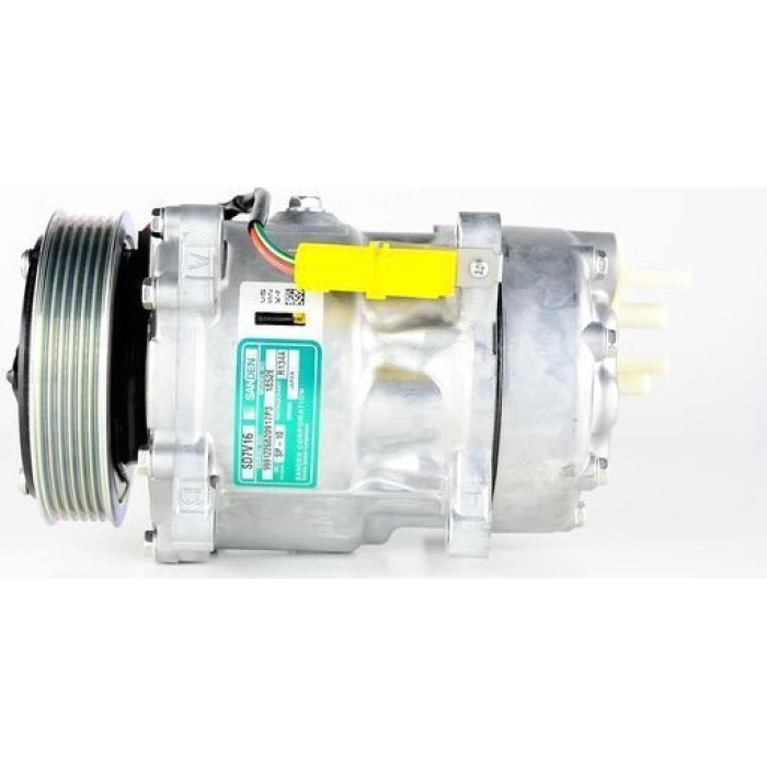 ACP 29 000P MAHLE Klimakompressor 29 000P, 12 V, SD7V16, R134a – u. a. für Peugeot 807 (EB_), 607 (9D, 9U), 307 Break (3E) – OE Nummer 6453JN - l ACP 29 000P MAHLE Klimakompressor 29 000P, 12 V, SD7V16, R134a – u. a. für Peugeot 807 (EB_), 607 (9D, 9U), 307 Break (3E) – OE Nummer 6453JN - l