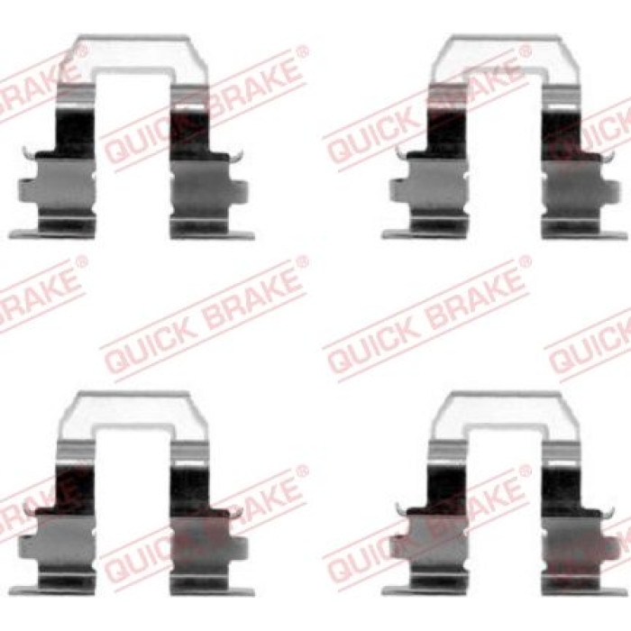 Quick Brake Zusatzsatz für Scheibenbremsbeläge 109-1255 Quick Brake Zusatzsatz für Scheibenbremsbeläge 109-1255
