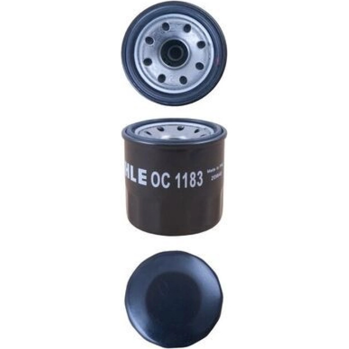 OC 1183 MAHLE Ölfilter OC 1183, Anschraubfilter, Höhe 65,6 mm – u. a. für Mazda Cx-5 (KF), 3 Schrägheck (BP), Cx-30 (DM, DT, ED) – OE Nummer PE0114302 - l OC 1183 MAHLE Ölfilter OC 1183, Anschraubfilter, Höhe 65,6 mm – u. a. für Mazda Cx-5 (KF), 3 Schrägheck (BP), Cx-30 (DM, DT, ED) – OE Nummer PE0114302 - l
