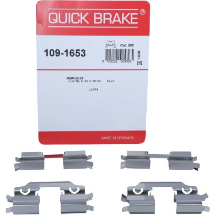 Quick Brake Zubehörsatz für Scheibenbremsbeläge 109-1653 Quick Brake Zubehörsatz für Scheibenbremsbeläge 109-1653