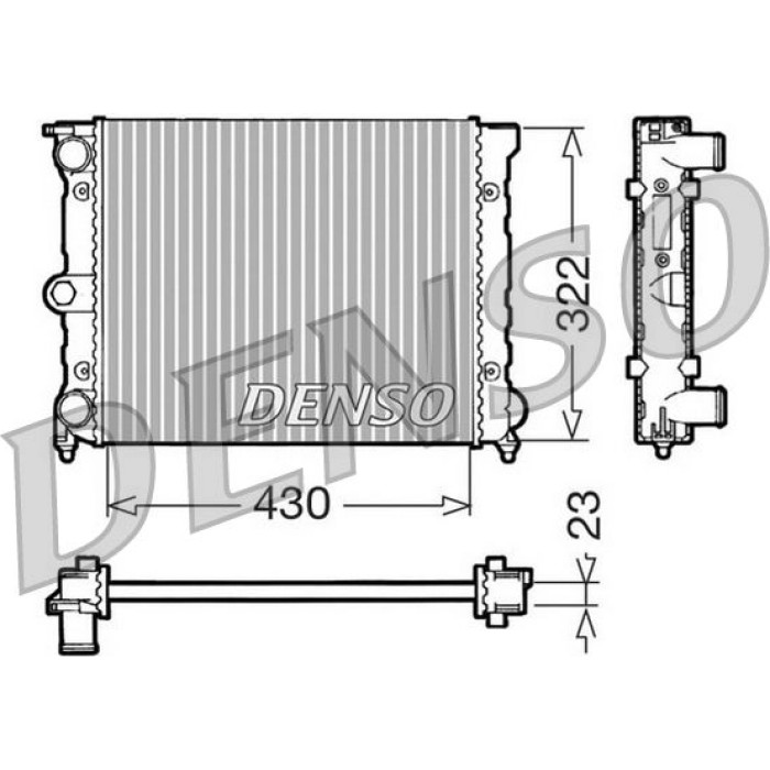 Denso Motorkühler DRM32022