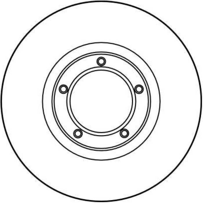 TRW Bremsscheibe DF1622 TRW Bremsscheibe DF1622