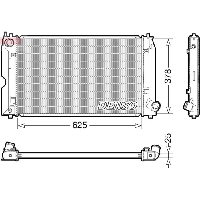 Denso Motorkühler DRM50127