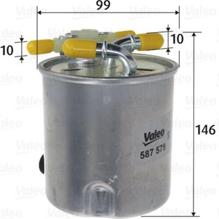 587579 Valeo Kraftstofffilter 587579 587579 Valeo Kraftstofffilter 587579
