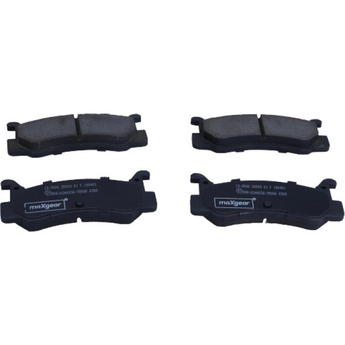 MAXGEAR Bremsbelagsatz 19-3066 Mazda Mx-3/323 MAXGEAR Bremsbelagsatz 19-3066 Mazda Mx-3/323
