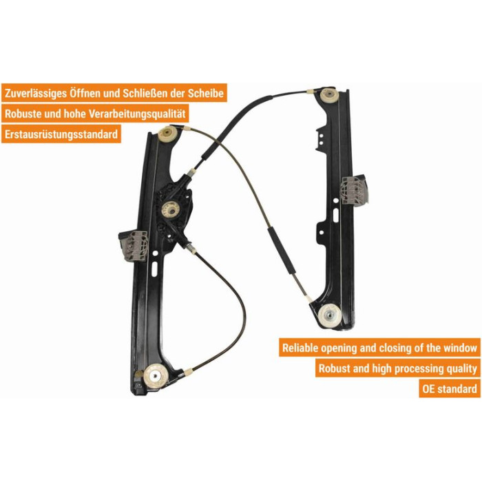 VAICO V20-9736 Fensterheber vorne links, elektrisch, ohne Motor VAICO V20-9736 Fensterheber vorne links, elektrisch, ohne Motor