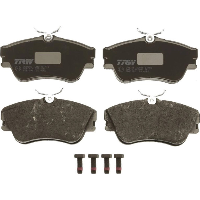 TRW Bremsbeläge Vorderachse GDB1092 TRW Bremsbeläge Vorderachse GDB1092
