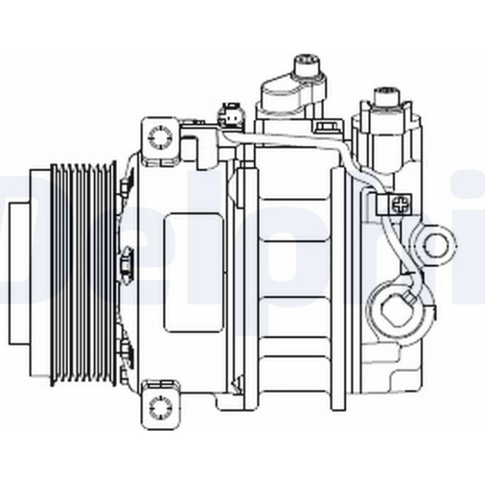 Delphi Klimakompressor CS20378 Delphi Klimakompressor CS20378