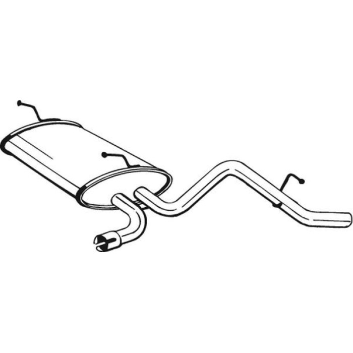 Bosal Schalldämpfer 141-007