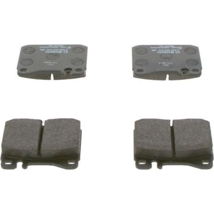 Bosch Bremsbelagsatz 0 986 463 412 Bosch Bremsbelagsatz 0 986 463 412