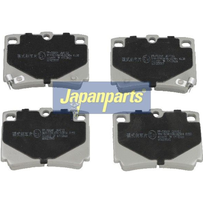 Japanparts Bremsbeläge PP-592AF Japanparts Bremsbeläge PP-592AF