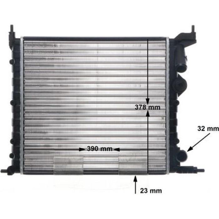 MAHLE Kühler, Motorkühlung CR 488 000S