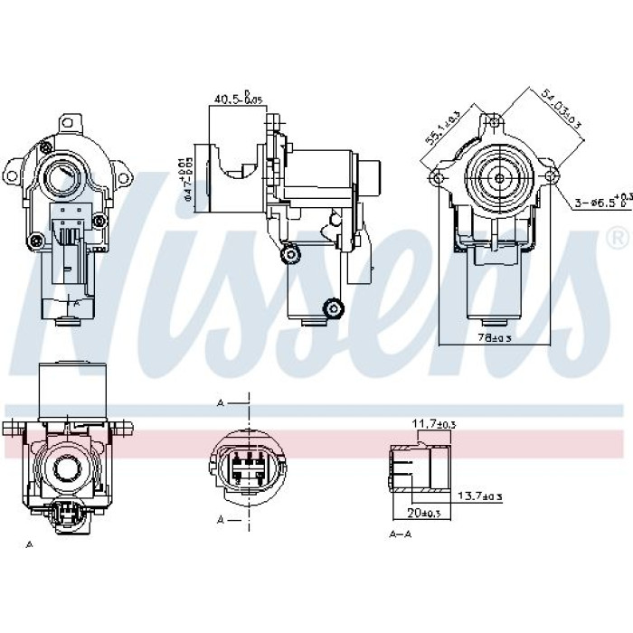 Nissens AGR-Ventil 98217 Nissens AGR-Ventil 98217